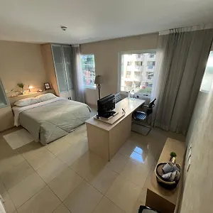  Apart-hotel Flatscape 102 - Aconchegante - Berrini Brasil